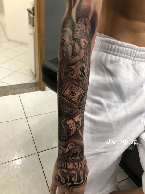 Calf Sleeve Tattoo, Forearm Cover Up Tattoos, Arm Tattoos For Guys Forearm, Hard Tattoos, Quarter Sleeve Tattoos, Tatted Men, Hand Shadows, Man Tattoo, Arm Tats