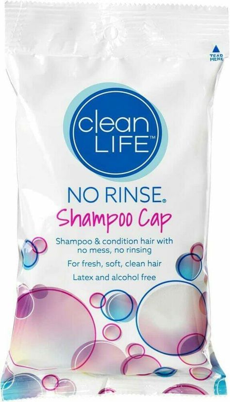 Enjoy fresh and clean hair without getting yourself wet with the CleanLife No-Rinse Shampoo Cap. Baking Soda For Dandruff, Scalp Moisturizer, Baking Soda For Hair, Shampoo Cap, Condition Hair, Baking Soda Benefits, Baking Soda Water, Shampoo Recipe, Massage Hair