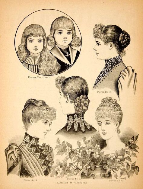 Hairstyles of the 1890’s and a Giveaway! 1890s Hairstyles, 1890s Hair, Fancy Updo, 1890 Fashion, Victorian Fashion Women, Uk Hairstyles, Historical Hairstyles, Fairy Tale Romance, 1890s Fashion