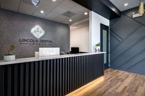 [Sponsored] Dental Office Design #modernofficereceptiondesignideas Modern Dental Clinic Design, Dental Reception Design, Dental Office Bathroom, Modern Office Reception Design, Dental Waiting Room, Modern Dental Office Design, Dental Office Waiting Room, Dental Office Design Receptions, Lobby Front Desk