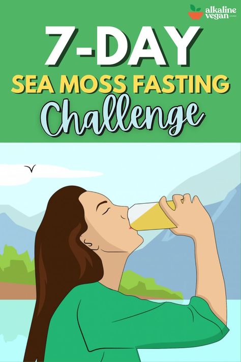 Sea Moss Fasting Challenge What Is Sea Moss Good For, How To Eat Sea Moss, Sea Moss Fasting, How Much Sea Moss To Take Daily, Health Benefits Of Sea Moss, Seamoss Gummies Recipe, Dr Sebi Fasting Plan, Sea Moss Gel Benefits For Women, Seamoss Benefits For Women