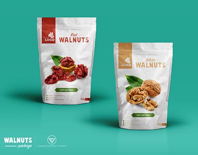 Walnut Packaging, Walnut Packaging Design, Nut Packaging Design Ideas, Groundnut Paste Label Design, Luxury Nuts Packaging, Nuts Branding Packaging Design, Premium Nuts Packaging Design, Coffee Bag Design, Packaging Snack