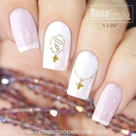 Rosary Nails, Faith Nails, Feet Nail Design, Latest Nail Designs, Natural Nail Art, Cute Toe Nails, Blue Acrylic Nails, Stylish Nails Designs, Work Nails