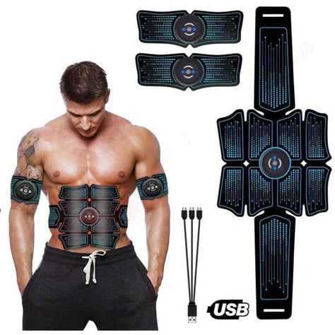 US $6.99 47％ Off | Sports Entertainment Vibration Belt Machine Ab Trainer EMS Abdominal Muscle Stimulator Toner Fitness Training Gear Home Gym Belt Fitness Training Workouts, Gym Beginners, Abs Stimulator, No Equipment Ab Workout, Ab Trainer, Muscle Abdominal, Training Workouts, Abs Training, Muscle Stimulator