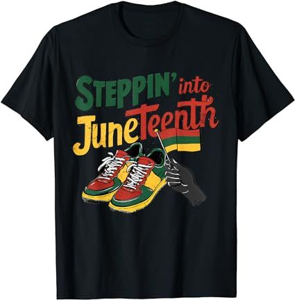 looking to step into juneteenth design? show your melanin pride and your afro roots by grabbing now this Stepping Into Juneteenth Like My Ancestors graphic. It's for black african american moms, dad, girls, boys, queens, Afro Woman, and men Juneteenth Design, Juneteenth Shirts, My Ancestors, Afro Women, Girls Sneakers, Design Show, Branded T Shirts, African American, Top Styles