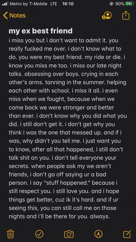 Ex Best Friend Quotes, Best Friend Miss You, Message For Best Friend, Long Love Quotes, Ex Best Friend, Paragraphs For Him, Emotional Messages, Words That Describe Feelings, Cute Texts For Him