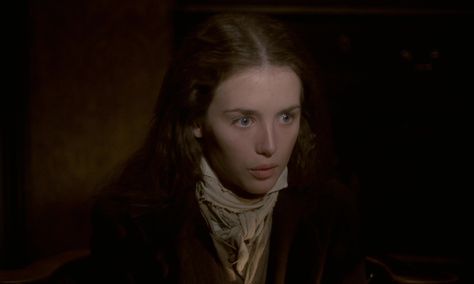 Isabelle Adjani in "The Bronte Sisters" (Les soeurs Brontë) dir. by André Téchiné, 1979 / Cinematography by Bruno Nuytten Isabella Adjani, The Bronte Sisters, Cinematic Composition, Bronte Sisters, Isabelle Adjani, Film Stills, Cinematography, Yorkshire, Composition