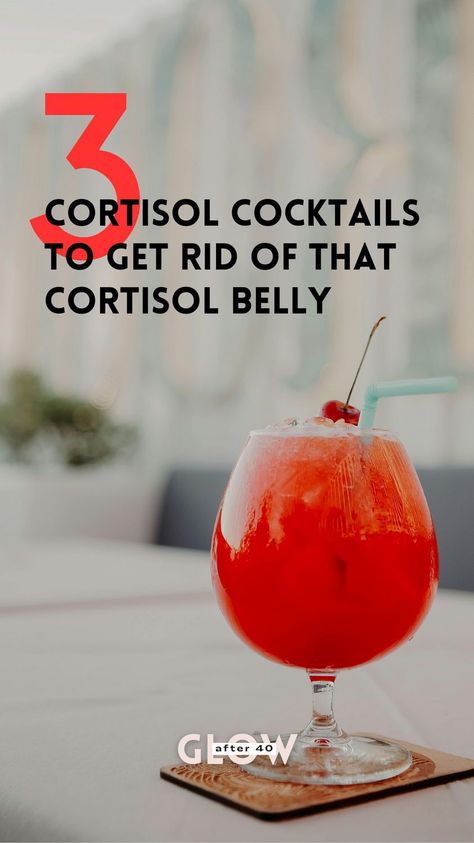 Try these refreshing 3 cortisol cocktail recipes that naturally show how to lower cortisol levels one sip at a time and get rid of that cortisol belly. These vitamin-packed, antioxidant-rich mocktail recipes gently regulate hormone production while hydrating and relaxing your body. Say goodbye to cortisol imbalance and that cortisol belly! Cortisol Cocktail, Cortisol Diet, Cortisol Imbalance, Cortisol Belly, Cortisol Reduction, How To Lower Cortisol, Adrenal Cocktail, Lower Cortisol, Lower Cortisol Levels