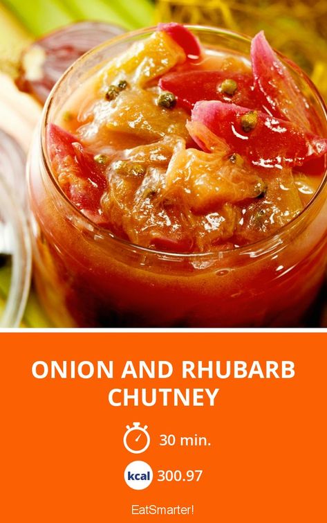 Rhubarb Chutney, Relish Recipes, Sans Gluten Sans Lactose, Chutney Recipe, Jam And Jelly, Rhubarb Recipes, The Onion, Chutney Recipes, Garden Recipes