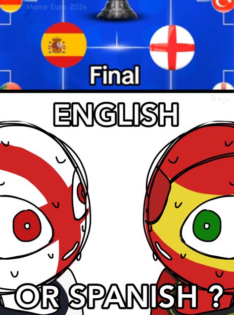 #euro2024 #england #spain #countryhumans Country Humans Britain, Country Human Russia X America, Country Humans America, Sejarah Asia, Historical Humor, Country Ball, Touhou Anime, Human Flag, Country Balls