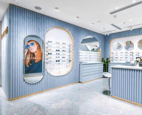 Confidential Eyewear Shop Design, Eyewear Store Design, Interior Design Portfolios, Jewelry Store Design, Pharmacy Design, Optical Shop, Eyewear Shop, Clinic Design, Showroom Design