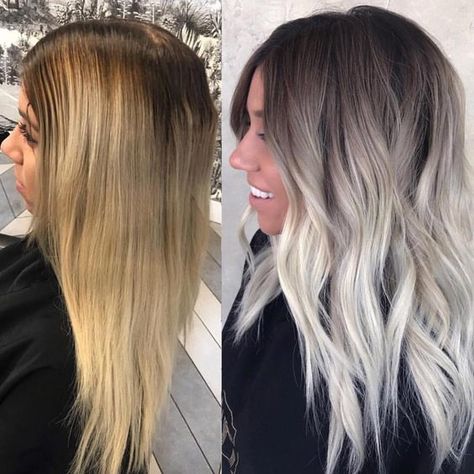 Summer Hair Trends, Ash Blonde Balayage, Blond Balayage, Ash Blonde Hair, Ombré Hair, Balayage Hair Blonde, Hair Color For Women, Ombre Hair Color, Summer Hair Color