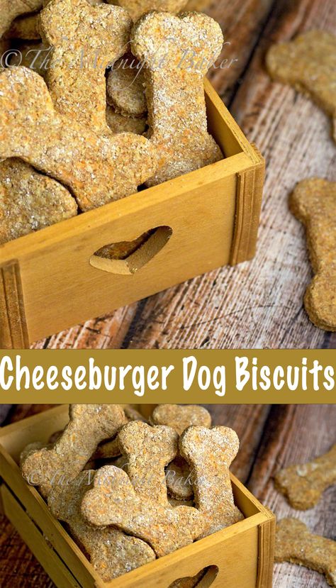 Dog Birthday Recipe Easy, Baking For Dogs, Crispy Dog Treats Homemade, Puppy Biscuits Homemade, Hamburger Dog Treats, Beef Dog Treats Homemade, Meat Flavored Dog Treats, Dog Brownies Recipe, Fun Dog Treats Recipes