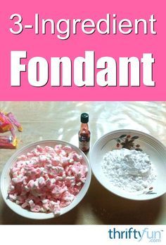 Fondant is used for detailed cake decorating. Make your own fondant with this quick and easy 3 ingredient fondant recipe. Fondant Recipe Without Shortening, Jello Fondant Recipe, Fondente Cake Design Easy, Fondente Recipe, Diy Fondant Recipe, Cake Fondant Recipe, Easy Fondant Decorations, Easy Fondant Recipe, Homemade Fondant Recipes