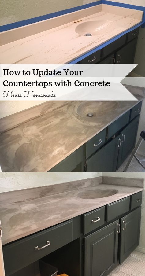 Feather Finish Concrete, Concrete Countertops Wood Cabinets, Concrete Countertops White Cabinets, Concrete Countertops Outdoor Kitchen, Concrete Countertops Kitchen Diy, Concrete Countertops Over Laminate, Concrete Countertops Colors, Concrete Countertops Bathroom, Concrete Countertops White