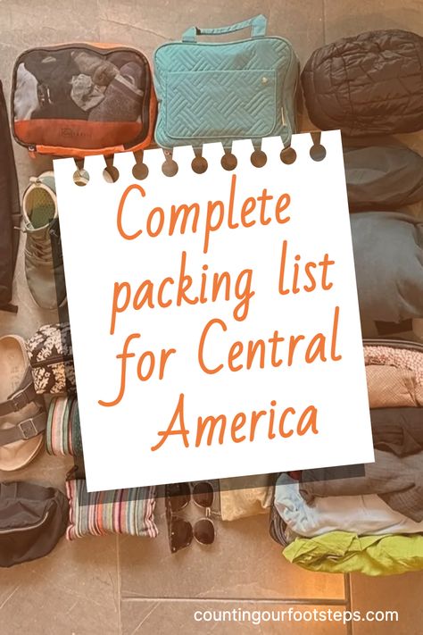 If you’re about to embark on a backpacking adventure through Central America, you’ll want to make sure you have all your essentials packed. Don’t worry—we’ve got you covered! Our complete packing list for Central America has everything you need to make sure your journey is safe, comfortable, and enjoyable. So get your backpack ready, check out this list of essential items, and get ready to set off on the trip of a lifetime! Central America Packing List, Universal Plug Adapter, Winter Sunglasses, Ultimate Packing List, Packing Essentials, Backpack Outfit, Backpacking Adventure, Backpacking Trip, Safe Journey