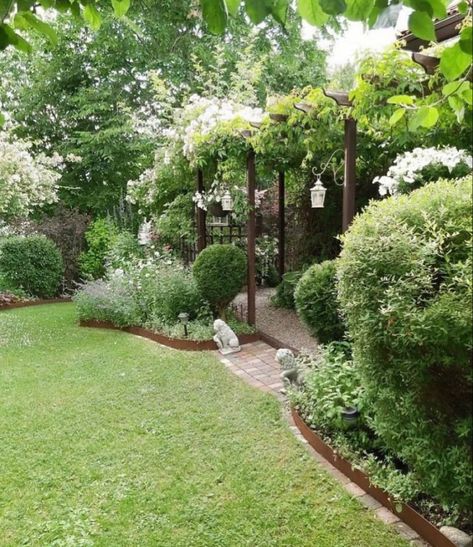 Back Garden Design, Garden Design Layout, Have Inspiration, Outdoor Gardens Design, Backyard Garden Design, Front Yard Garden, Garden Landscape Design, Small Garden Design, Camping Ideas