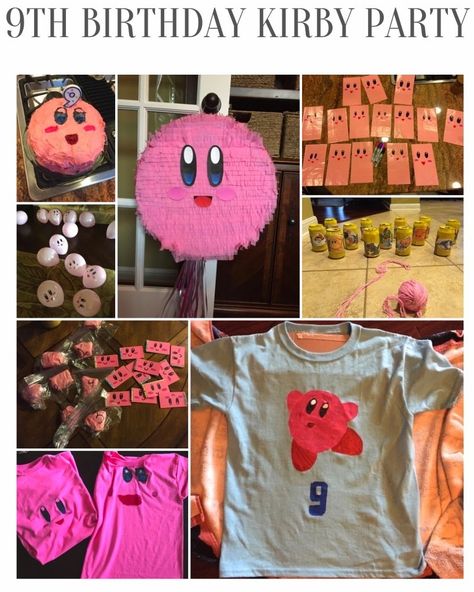 Not a story themed lunch, but we had a great time planning a Kirby Birthday Party. Kirby Birthday Party Ideas, Kirby Birthday Party, Kirby Party, Kirby Birthday, Princess Pinata, Nintendo Party, Kirby Games, Time Planning, Xander Cage