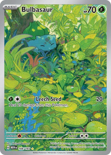 Tangela Pokemon, Full Art Pokemon Cards, Pokemon Full Art, Grass Type Pokemon, 151 Pokemon, Pokemon Nintendo, Cool Pokemon Cards, Pokemon Bulbasaur, Pokemon Card Game