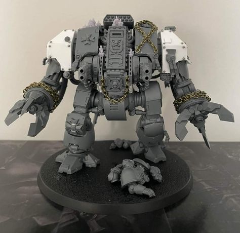 Dreadnought 40k, Kitbash 40k, Chaos Dreadnought, Space Armor, Imperial Knights, Imperial Fists, Plant Zombie, Warhammer Figures, Imperial Knight