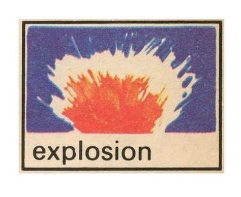 explosion In The Middle, The Middle, Stamp