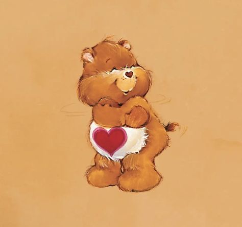 Care Bears Aesthetic, Bears Aesthetic, Tenderheart Bear, Bear Icon, Bear Aesthetic, Care Bears, Bears, Follow Me