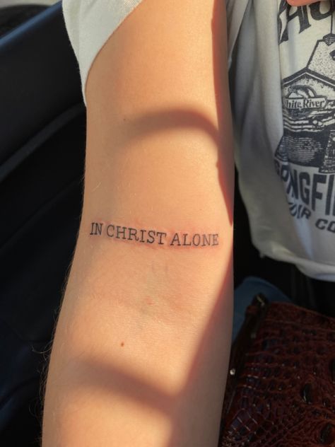 All To Him I Owe Tattoo, Gym Bro Tattoos, Matching Tattoos For Best Friends Christian, Christian Mini Tattoos, God Timing Tattoo, God Is In This Story Tattoo, God Related Tattoos Women, I Am Greater Than I Was Tattoo, Christian Related Tattoos