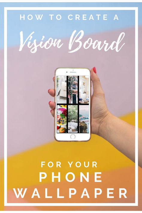 Manifest your dreams and goals this year by creating a vision board for your phone! This easy process will put your goals front and center everyday for you to see. Included is vision board ideas and inspiration for you to create your very own diy vision board. #visionboardideas #visionboardexamples #diyvisionboard Vision Board For Iphone Wallpaper, How To Create Vision Board On Phone, Screensaver Vision Board Template, Template Ideas Aesthetic, How To Make Vision Board On Phone, Lock Screen Wallpaper Manifest, Vision Board Ideas Manifestation, Vision Board Wallpaper Iphone, Vision Board Phone Wallpaper