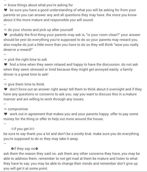 How to get your parents to say yes How To Tell Your Parents You Failed A Test, How To Convince Your Parents For A Sleepover, How To Convince Parents For Instagram, How To Convince Your Parents To Let You Date, How To Make Your Mom Say Yes, How To Stop Using Phone, How To Convince Parents To Say Yes, How To Get Your Parents To Say Yes To Snapchat, How To Get Ur Mom To Say Yes