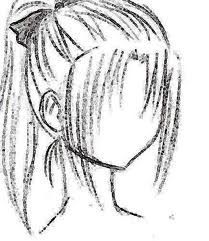 Anime drawin Anime Hair Step By Step, Drawing Faces For Beginners, Hair Step By Step, Beginner Sketches, Pelo Anime, How To Draw Anime, Step By Step Hairstyles, Draw Anime, How To Draw Anime Hair