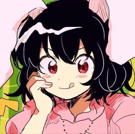 Tewi Inaba, Animecore Aesthetic, Touhou Anime, Brush Drawing, Cute Anime Profile Pictures, Cute Profile Pictures, Animal Ears, Manga Pictures, Profile Photo