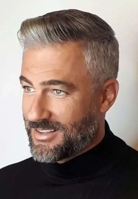 Senior Mens Hairstyles, Middle Aged Men, Gentleman Haircut, Older Men Haircuts, Older Mens Hairstyles, Mens Hairstyles With Beard, Grey Hair Men, Men's Hairstyle, Mens Haircuts