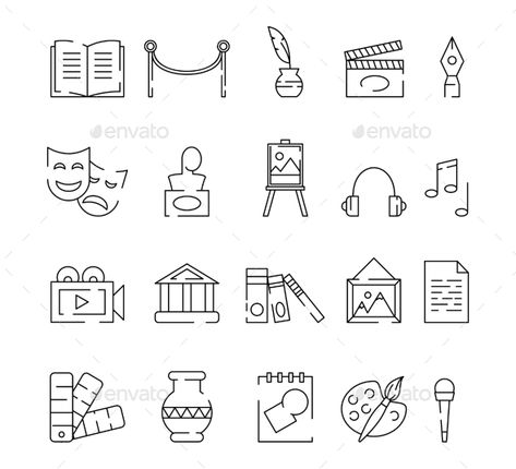 Museum Art Museum Doodle, Museum Illustration, Museum Drawing, Line Sculpture, Pictogram Design, Applied Arts, Line Illustration, Design Minimal, Art Icon