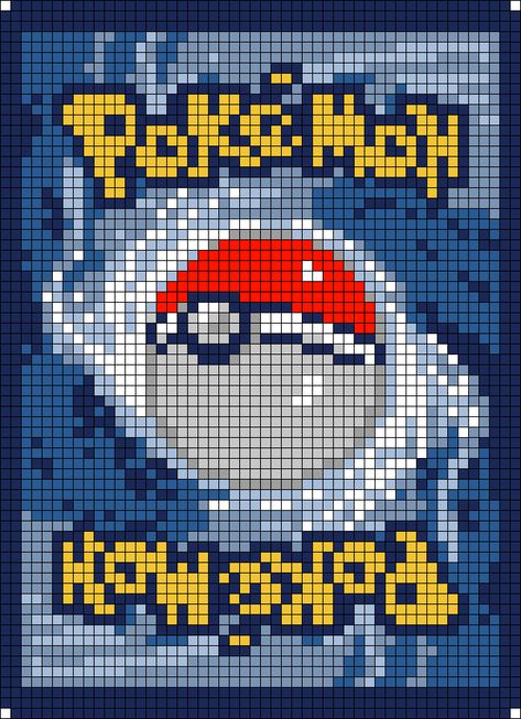 Pixel Art Quilt Pattern, Pokemon Knitting Patterns, Grid Art Pattern, Soul Eater Alpha Pattern, Alpha Pattern Crochet Blanket, Cross Stitch Patterns Pokemon, Pokemon Tapestry Crochet, C2c Patterns Free, Cool Pixel Art Grid