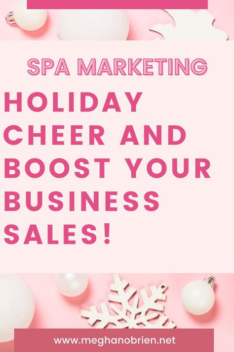 Holiday Promotion Commandments for Estheticians... Holiday Salon Promotions, Spa Holiday Promotions, Holiday Facial Promotions, Esthetician Holiday Specials, Esthetician Goals, Email Marketing Ideas, Medical Spa Marketing, Client Appreciation Events, Salon Promotions