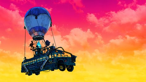 Fortnite Battle Bus Wallpapers ... Stain Removal Guide, Screen Wallpaper Hd, Gaming Posters, Game Poster, Gaming Wallpapers, Landscape Poster, Trends International, Landscape Walls, Screen Wallpaper