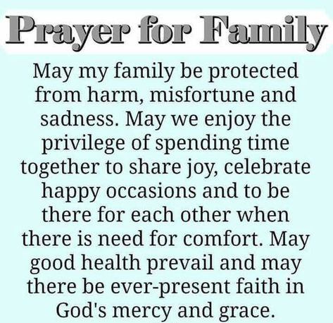 A family prayer faith prayer family quotes family prayers family blessings Prayer For My Family, Everyday Prayers, Quotes Bible, Prayer For Family, Prayer Verses, Prayer Board, Prayers For Healing, Prayer Scriptures, Faith Prayer