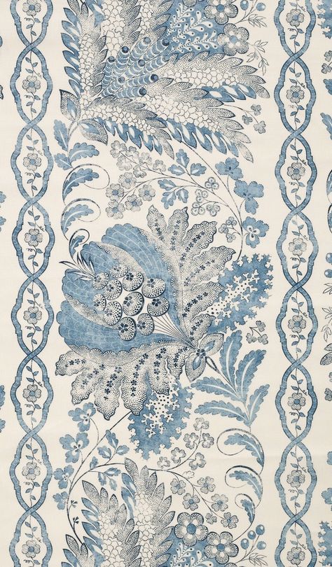 chasingrainbowsforever: “ Suzanne Tucker Textile Designs ” French Motifs, Suzanne Tucker, Antique Wallpaper, Country Blue, Pin Pin, Textile Designs, French Floral, 자수 디자인, French Blue