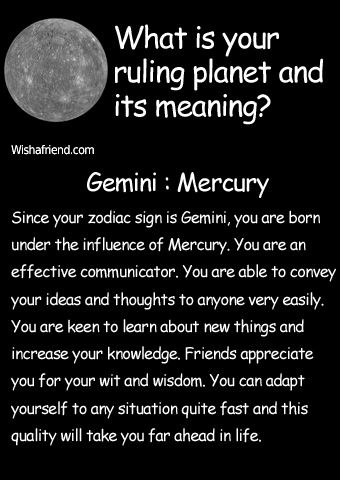 Find out your ruling planet and its meaning- Gemini- Mercury Capricorn Girl, Gemini Quotes, Capricorn Life, Capricorn Traits, Horoscope Capricorn, Capricorn Quotes, Capricorn Women, Capricorn Facts, Zodiac Signs Capricorn