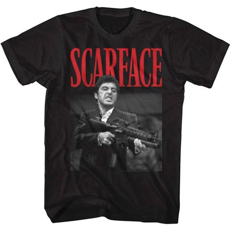 Movie Scarface Cotton T-Shirts Tony Montana Print Men Women Short Sleeve T Shirt Oversized Harajuku Classic 80s Movies, Hip Hop Women, Tony Montana, Pablo Escobar, Movies Outfit, T Shirt Image, Cool Graphic Tees, Unique Shirt, Soft Shorts