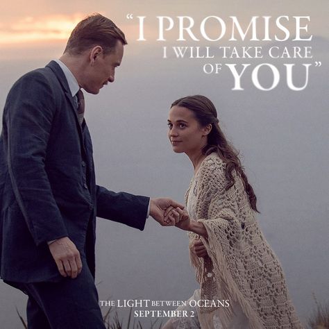 The Light Between Oceans Michael Fassbender And Alicia Vikander, Movies Romantic, The Light Between Oceans, The Danish Girl, Swedish Girls, Movies Worth Watching, Romantic Movie Quotes, Alicia Vikander, Favorite Movie