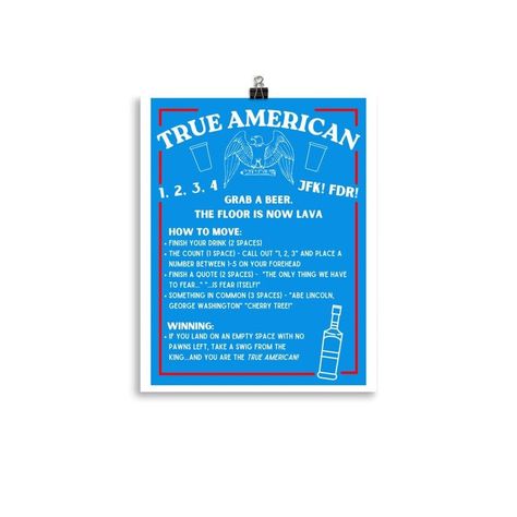 True American Rules, New Girl Poster, True American, Golden Birthday, Lea Michele, Girl Posters, Girl Decor, Girl Stickers, Girls Prints