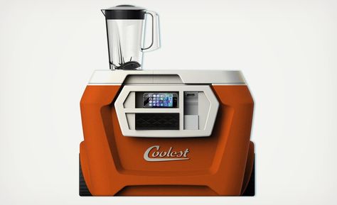 The COOLEST is So Much Better Than Your Standard Cooler | Cool Material Coolest Cooler, Blended Drinks, Make My Day, Kickstarter Campaign, Unique Gifts For Men, Cool Technology, Cool Tech, Best Christmas Gifts, Cool Gadgets