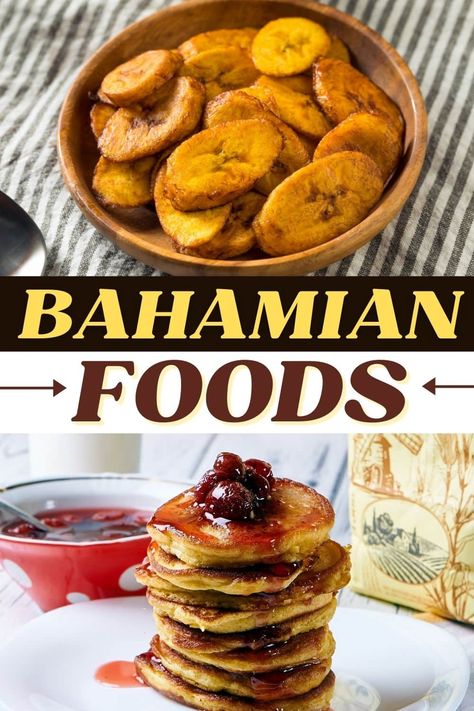 Get a taste of island life with these traditional Bahamian foods! From conch fritters to Johnny cakes to rum cake, take a trip to the Bahamas in your own kitchen. Bahamian Food Recipes, Bahamian Johnny Cake Recipe, Bahamas Recipes, Bahamian Recipes, Bahamian Stew Conch Recipe, Conch Recipes, Conch Fritters Recipe Bahamian, Bahamas Food, Johnny Cakes Recipe