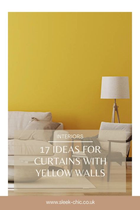 Curtains Yellow Walls, Yellow Curtains Bedroom, Ideas For Curtains, Yellow Kitchen Curtains, Yellow Bedroom Walls, Curtains To Go, Room Yellow, Yellow Curtains, Yellow Bedding