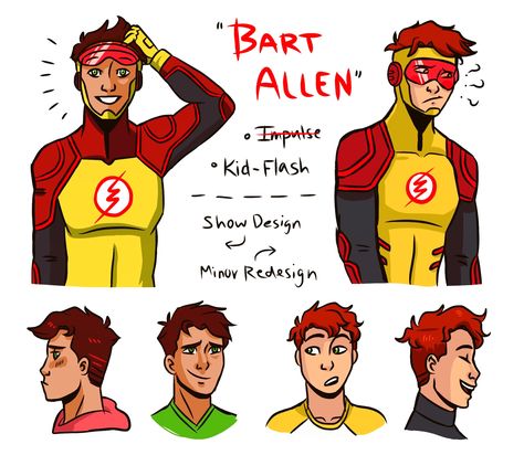 Flash Oc Male, Reverse Flash Redesign, Flash Family Dc Comics, Impulse Dc, Dc Superheroes Art, The Flash Concept Suit, Kid Flash Young Justice, Young Justice League, Green Lantern Hal Jordan