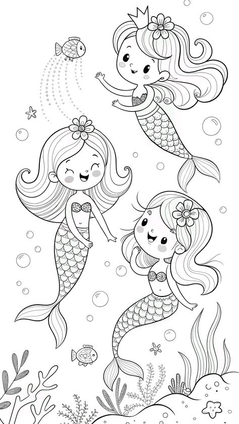 Swim into creativity with these FREE Adorable Mermaid Coloring Pages! Perfect for kids who love magical underwater adventures, these pages feature cute mermaids, sparkling treasures, and whimsical sea creatures. Fun, trendy, and great for sparking imagination. Download now to start the underwater coloring fun!"#AdorableMermaids #FreeColoringPages #MermaidColoringFun #UnderwaterAdventures #MermaidArtForKids #KawaiiMermaids #CreativePlayForKids #KidsColoringActivities #PrintableMermaidArt #MermaidMagic #FantasyColoringPages #KidsCreativeProjects #MagicalMermaids #ColoringForKids #OceanInspiredCreativity #KidsArtTime #UnderwaterCreativity #MermaidCrafts #MagicalOceanScenes #ColoringWithMermaids #KidsArtAndCrafts Mermaid Colouring, Kawaii Mermaid, Mermaid Things, Girls Coloring Pages, Magical Underwater, Mermaid Crafts, Colouring Sheets, Mermaid Coloring Pages, Easy Doodle Art