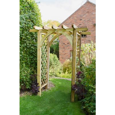 Pergola Arch, Lattice Panels, Grape Trellis, Treated Timber, Garden Arches, Garden Entrance, Garden Gazebo, Forest Garden, Climbing Plants