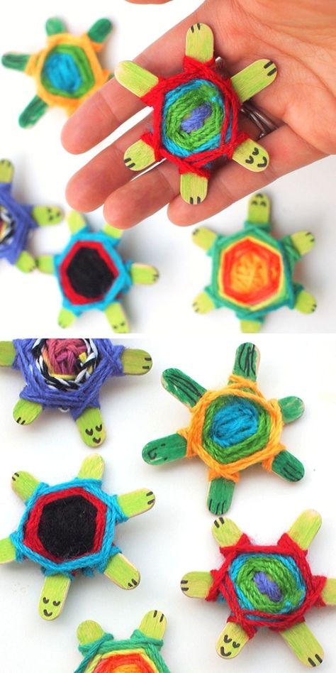 Turtle Crafts, Summer Camp Crafts, Animal Crafts For Kids, Crafts Paper, Craft Club, Camping Crafts, Paper Towel Rolls, Camping Art, Childrens Crafts