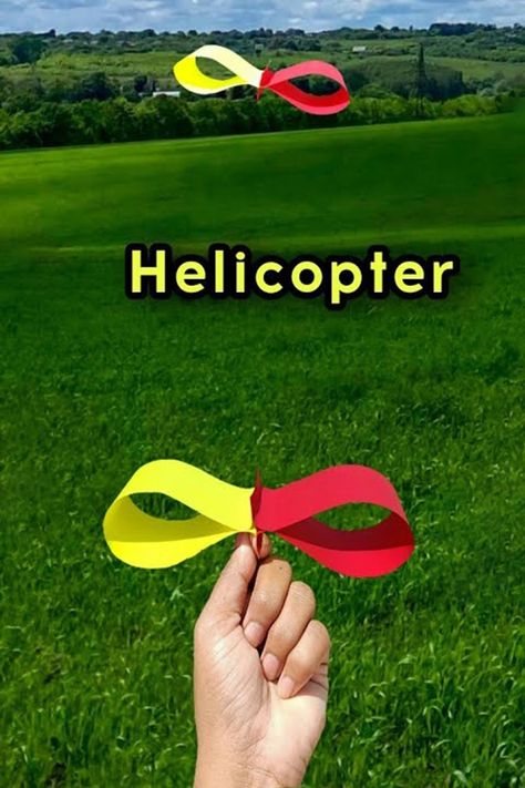 Diy Paper Flying Crafts, Paper Crafts Flying, Paper Craft Airplane, Making Paper Airplanes, Best Flying Paper Airplane, Flying Helicopter Craft, Paper Plane Ideas, How To Make Plane With Paper, How To Make A Helicopter